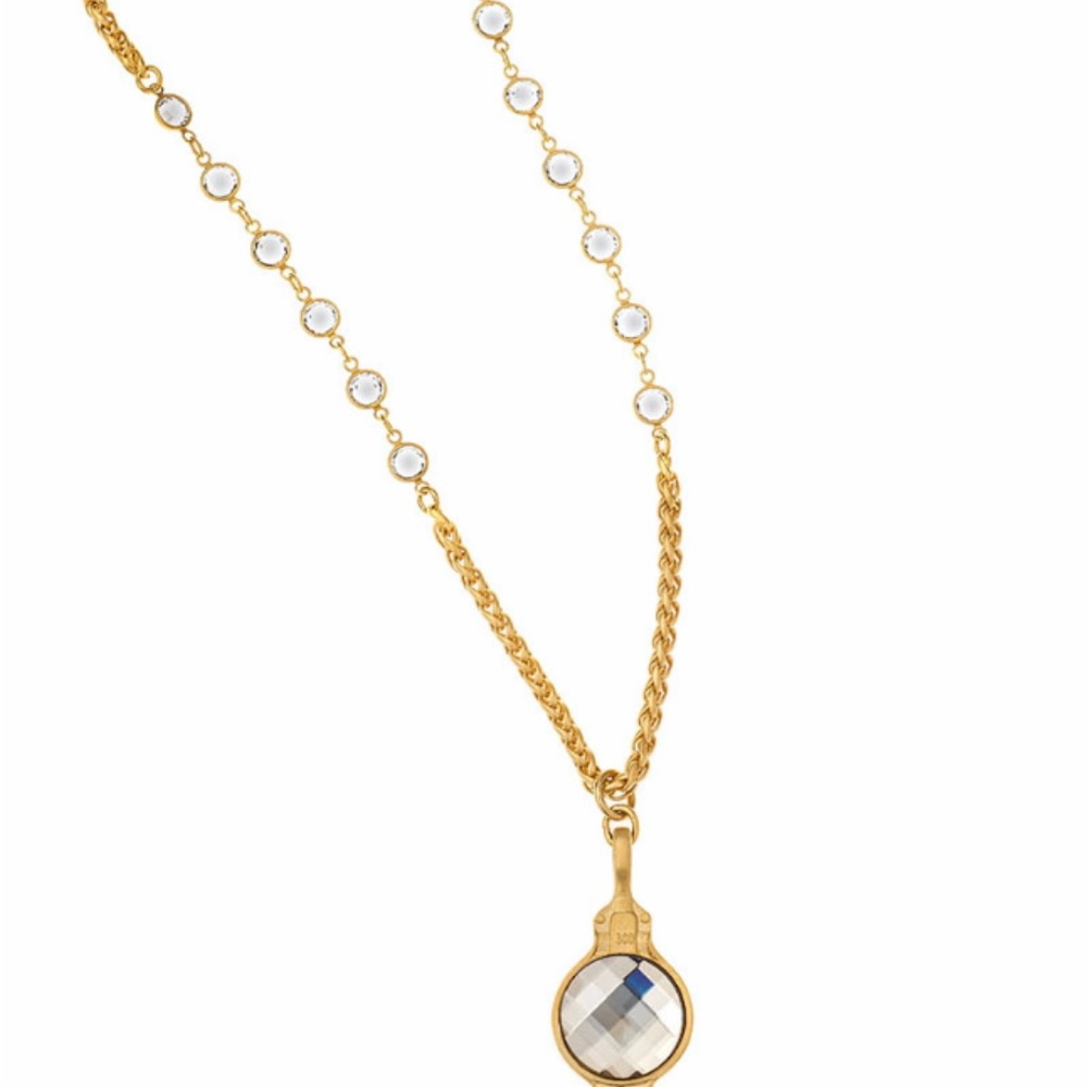 FRENCH KANDE 28” crystal necklace